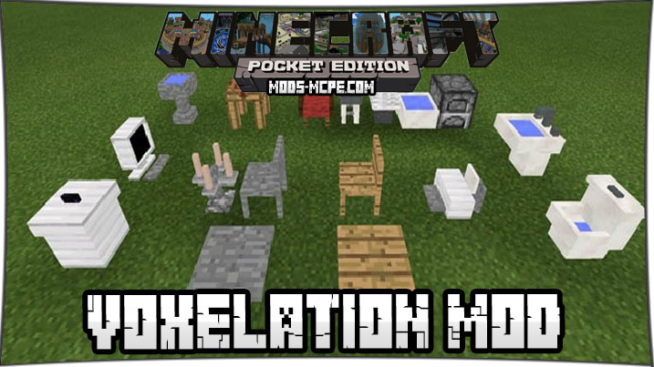 Voxelation - мод на декорации 0.15, 0.14