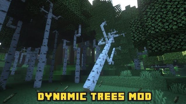 Dynamic Trees - реалистичные деревья 1.20, 1.19